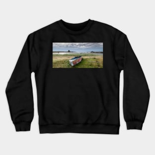 The boat of many colours Crewneck Sweatshirt